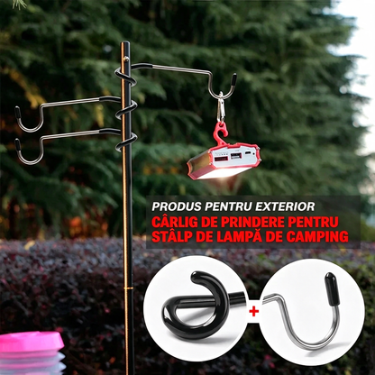 Set 5 Cârlige Lampă de Camping