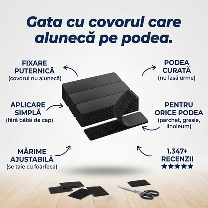 Set 25 Benzi Adezive pentru Covoare
