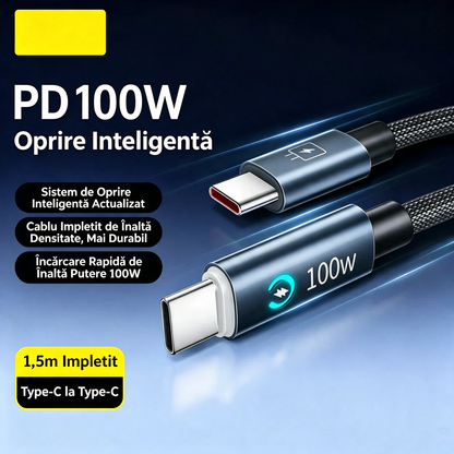 Cablu de încărcare rapidă cu oprire automată