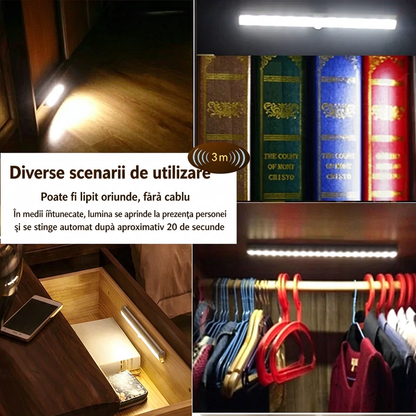 Set 2 Lămpi LED Magnetice