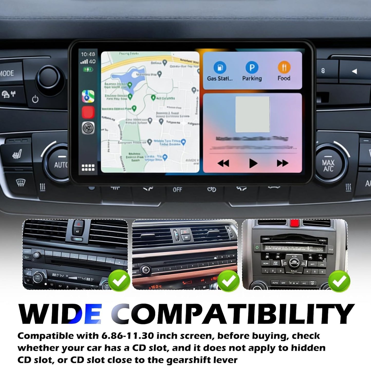 Suport CD Ecran Auto