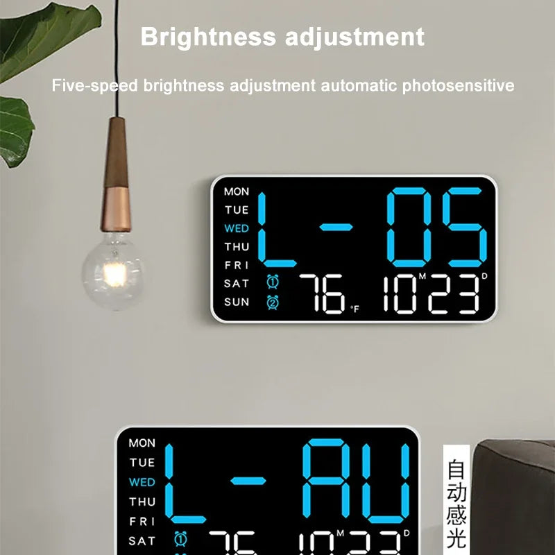 Ceas LED Digital Multifuncțional