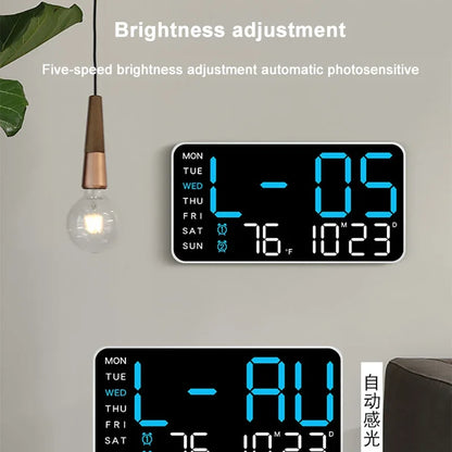 Ceas LED Digital Multifuncțional