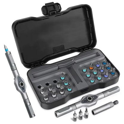 Set Șurubelniță Ratchet Magnetic Precizie