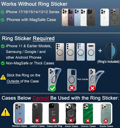 Suport Magnetic Telefon Pliabil