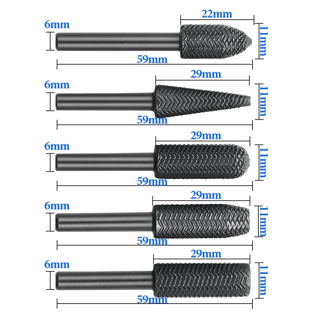 Set Freze Rotative Carbură