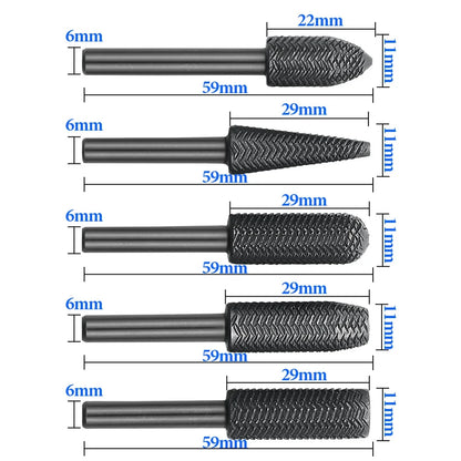 Set Freze Rotative Carbură