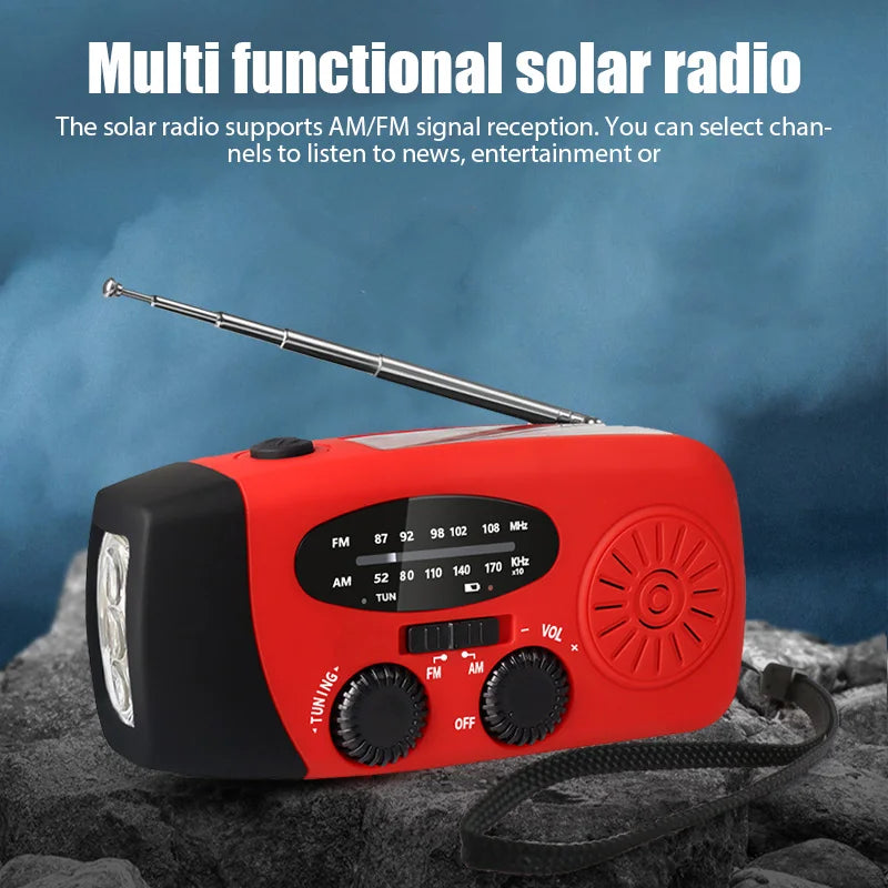Radio Urgență Portabil Multifuncțional