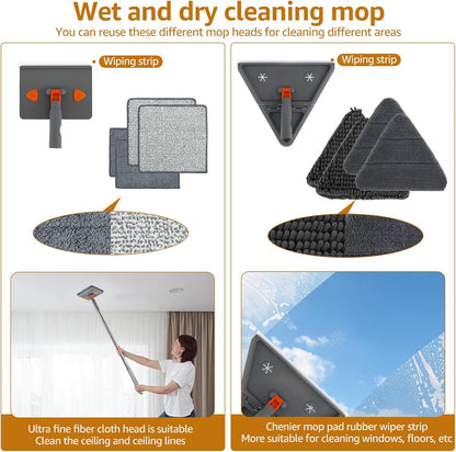 Mop Rotativ Pereți Plafoane
