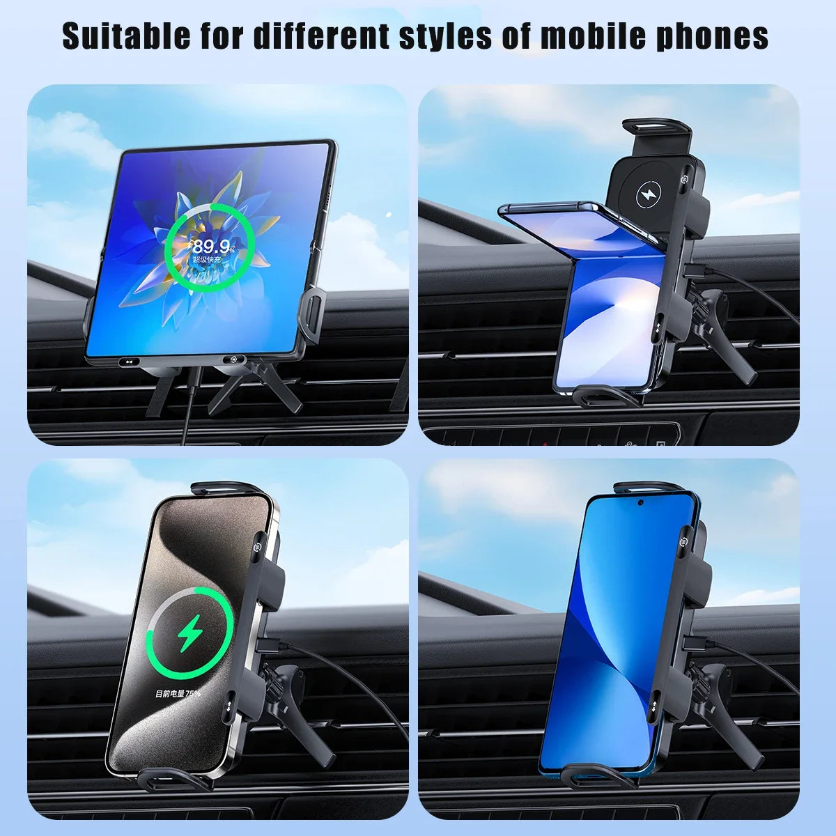 Suport Auto Încărcare Wireless