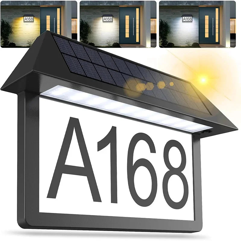 Lampă Solară Număr Casă