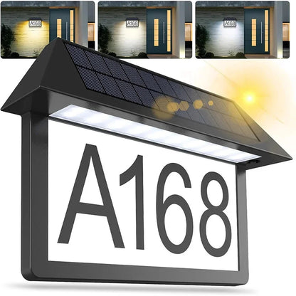 Lampă Solară Număr Casă