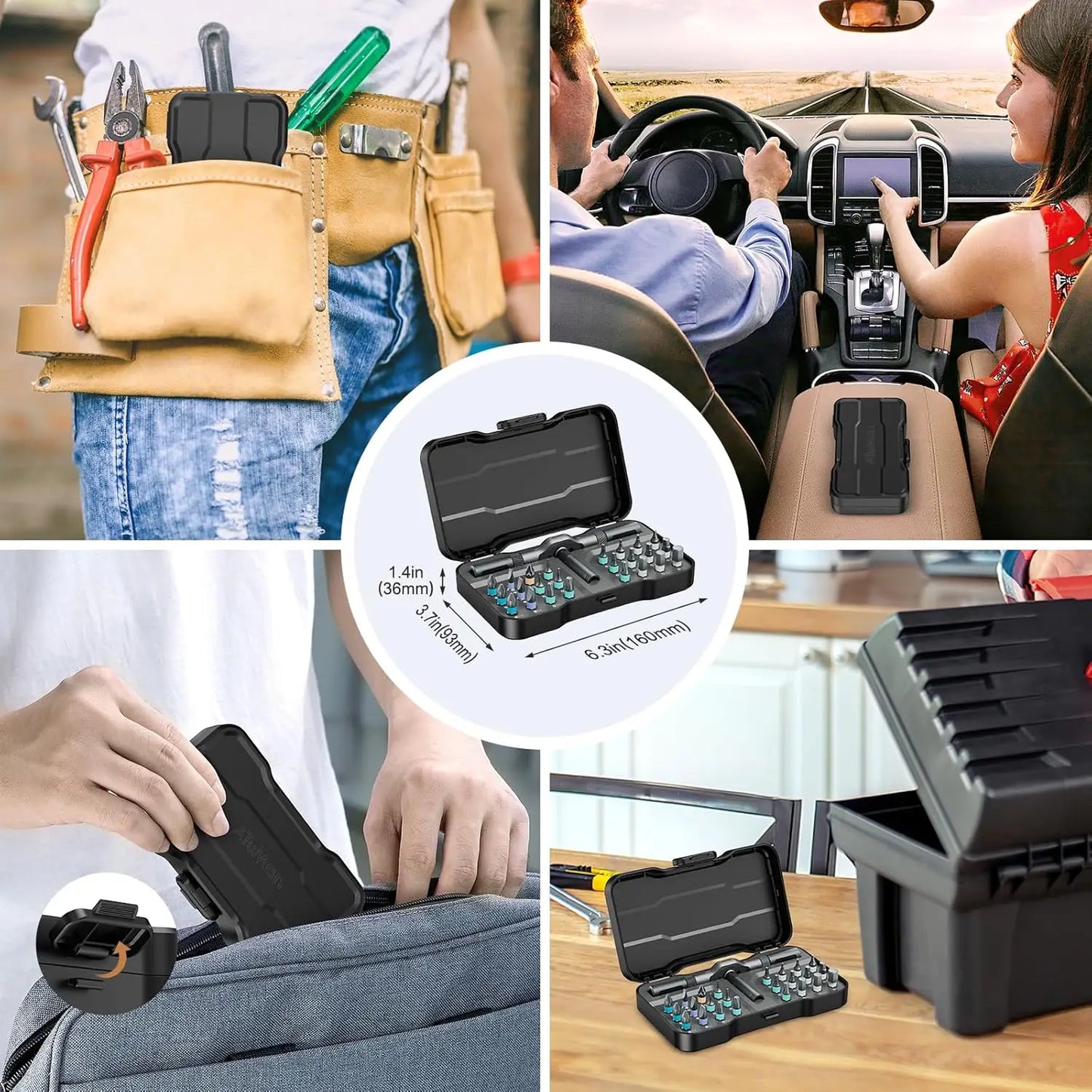 Set Șurubelniță Rachetă Magnetică