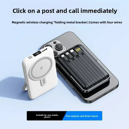 PowerBank Magnetic Rapid cu Stand Integrat