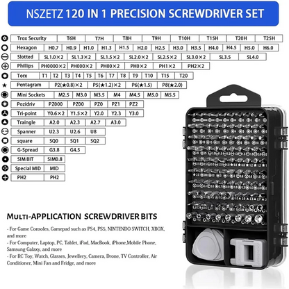 Set Șurubelnițe Precise Magnetice