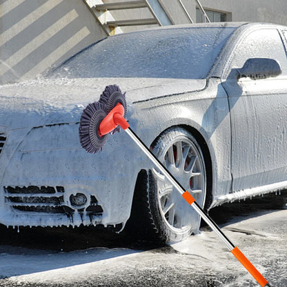 Perie Telescopică Dublă Mașină