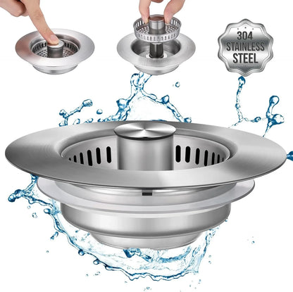 Stopper Inox Pop-Up Chiuvetă