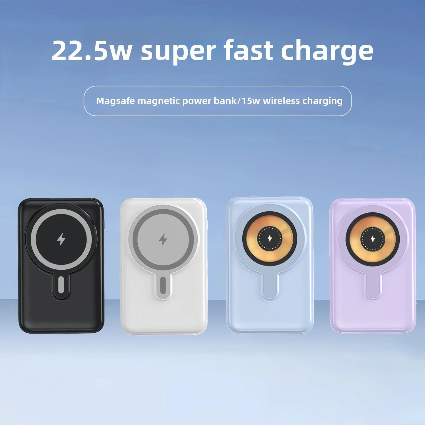 PowerBank Magnetic Rapid cu Stand Integrat