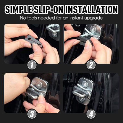 Set 4 Tampoane Silicon Anti-trântire Uși Auto