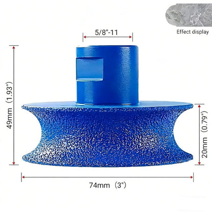 Disc Diamantat 10 mm pentru Netezit Margini la Piatră și Granit