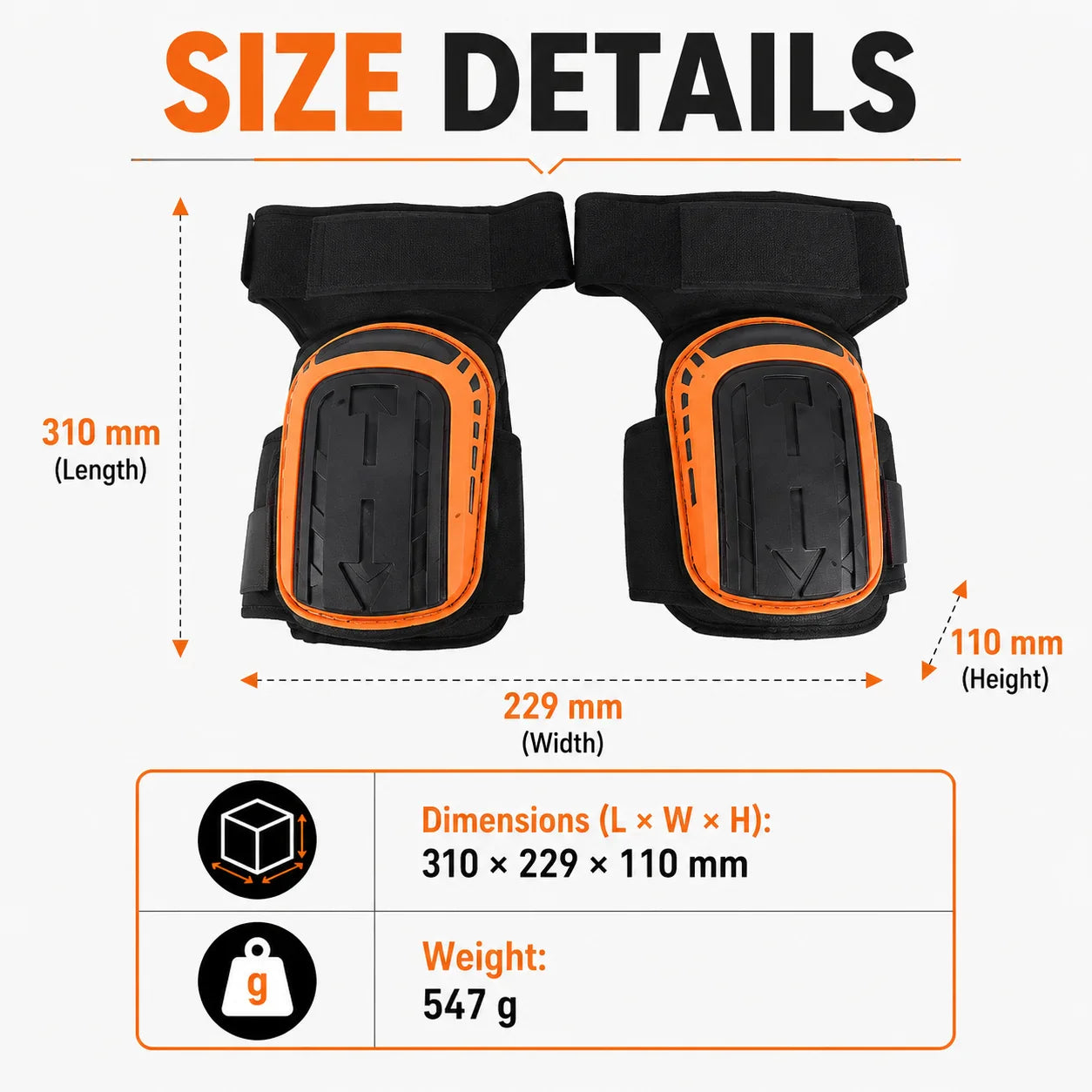 Genunchiere Heavy Duty Pro