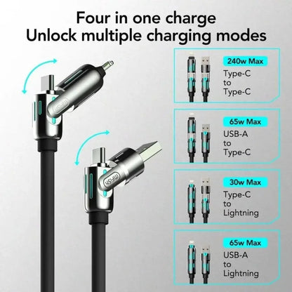 Cablu USB-C Lightning Rapid