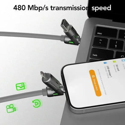 Cablu USB-C Lightning Rapid