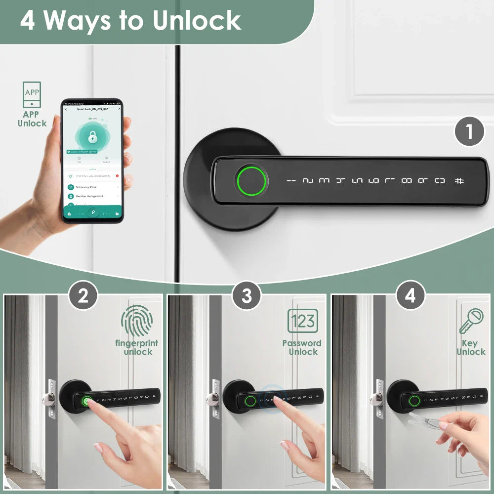 Încuietoare Smart cu Amprentă