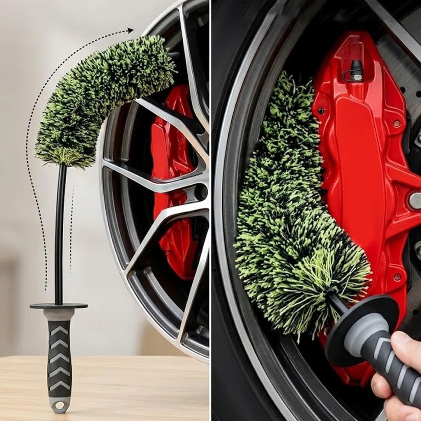 Perie Rotativă Jante Auto