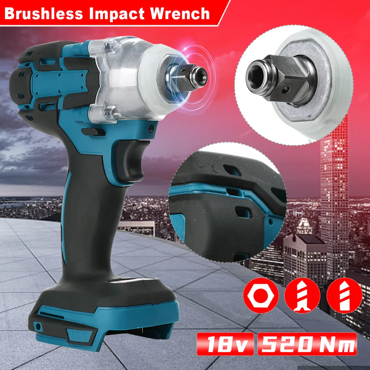 Cheie Impact Electrică Portabilă