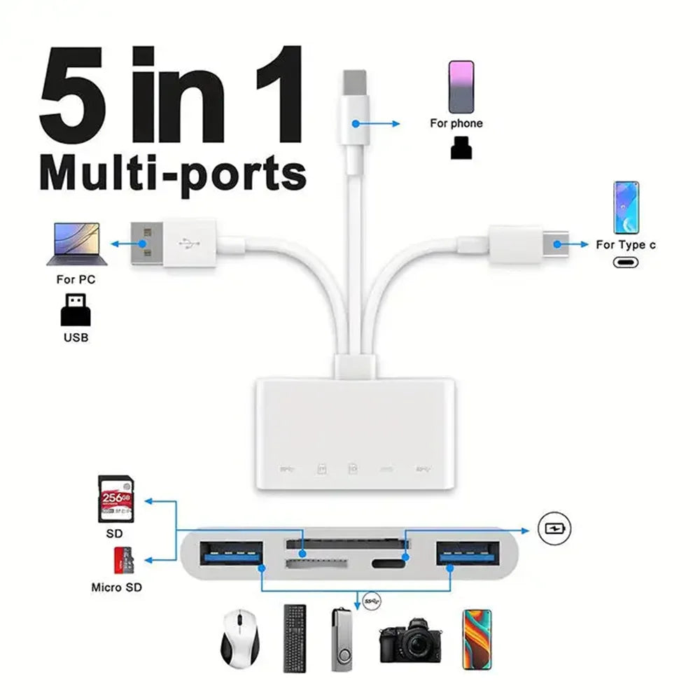 Adaptor carduri universal OTG mobil rapid