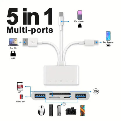 Adaptor carduri universal OTG mobil rapid
