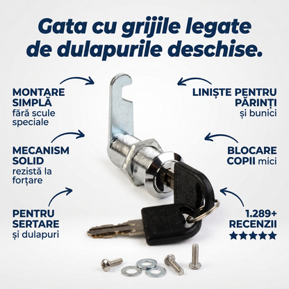 Lacăt Dulap cu Cilindru
