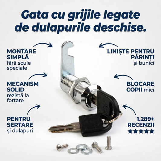 Lacăt Dulap cu Cilindru