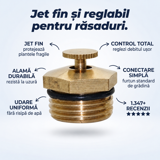 Duză Stropire Alamă Reglabilă