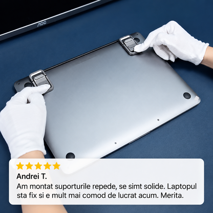Set Suport Pliabil pentru Laptop
