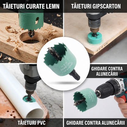 Daltă Circulară HSS Găurit