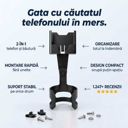 Suport Auto Telefon Sticlă