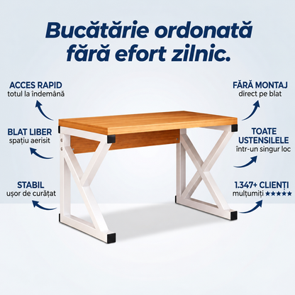 Suport Organizator Bucătărie Blat