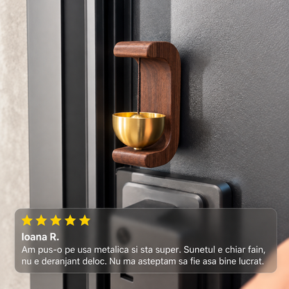 Clopoțel Magnetic Din Lemn