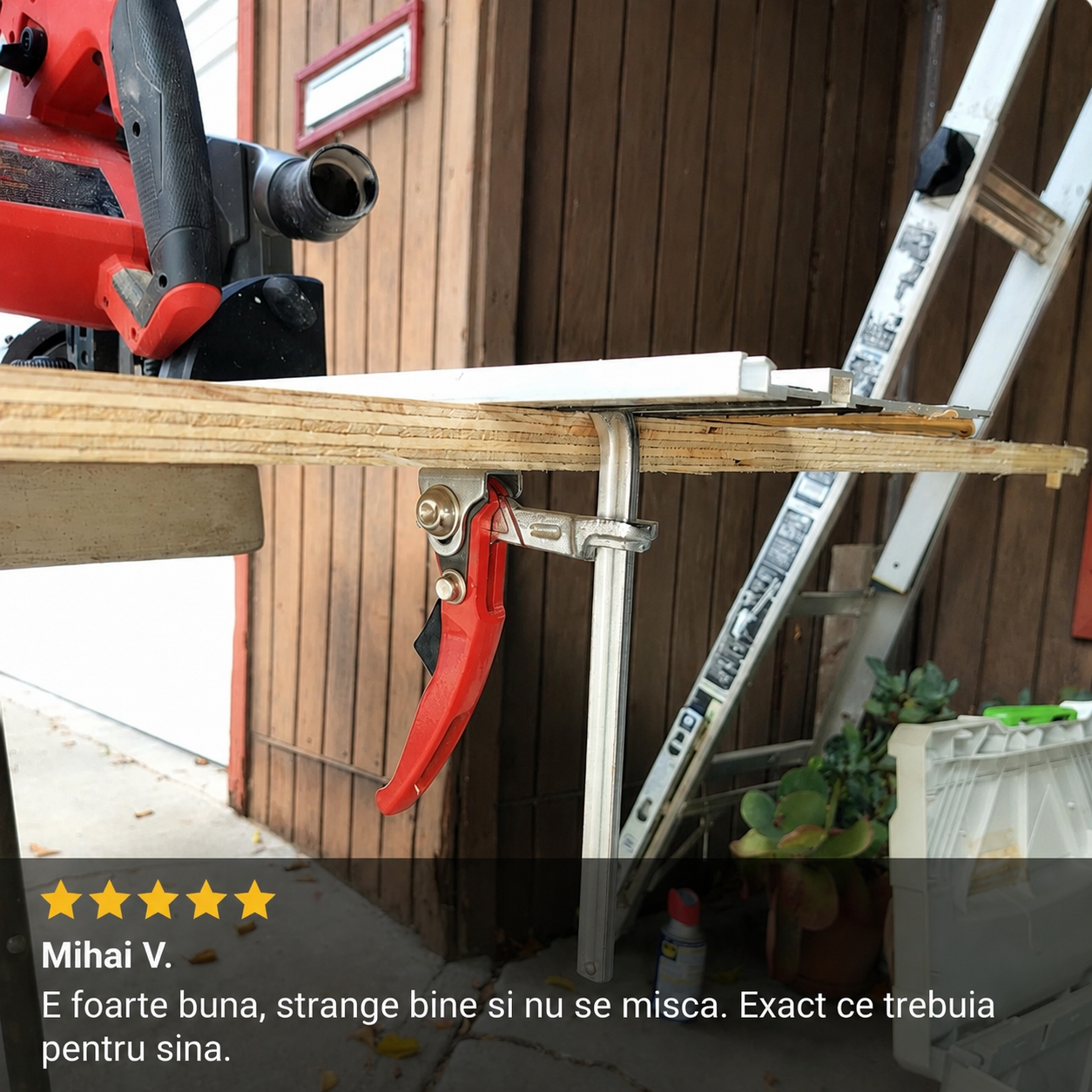Clemă Rapidă Șină Ghid