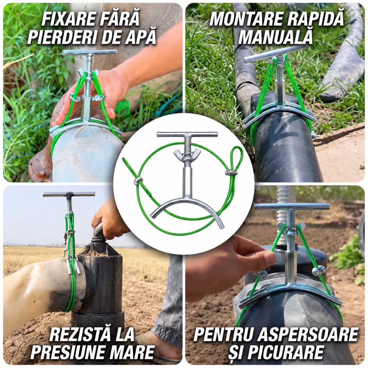 Clemă Fixare Furtun Irigații