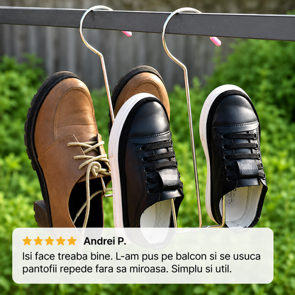 Uscător Pantofi Metalic Agățabil