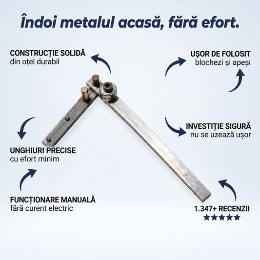 Îndoitor Manual de Metal