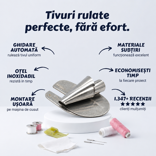 Picioruș Tiv Rulat Metalic