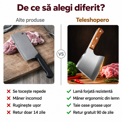 Topor Bucătărie Oțel Inoxidabil
