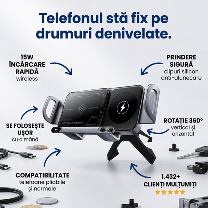 Suport Auto Încărcare Wireless