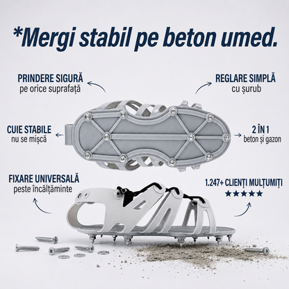 Pantofi Cuie Nivelare Beton