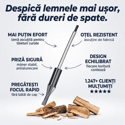 Topor Despicător de Lemne