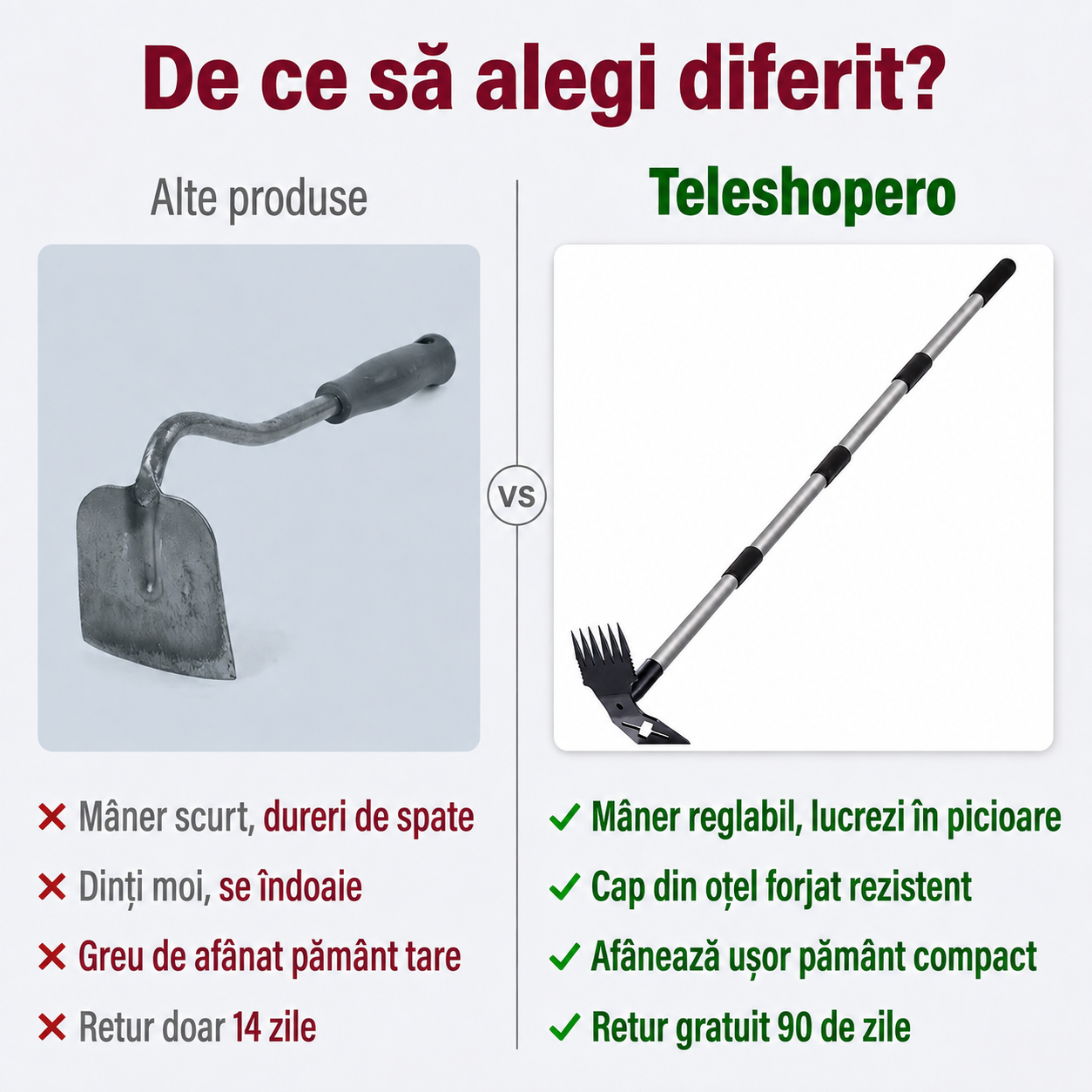 Unealtă Multifuncțională de Grădină